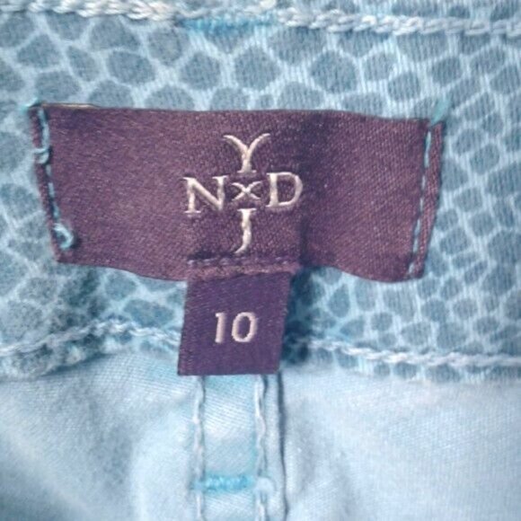 NYDJ Size 10 Jeans Womens Denim Skinny Blue Lift Tuck Slimming Fit NEW - Picture 2 of 14